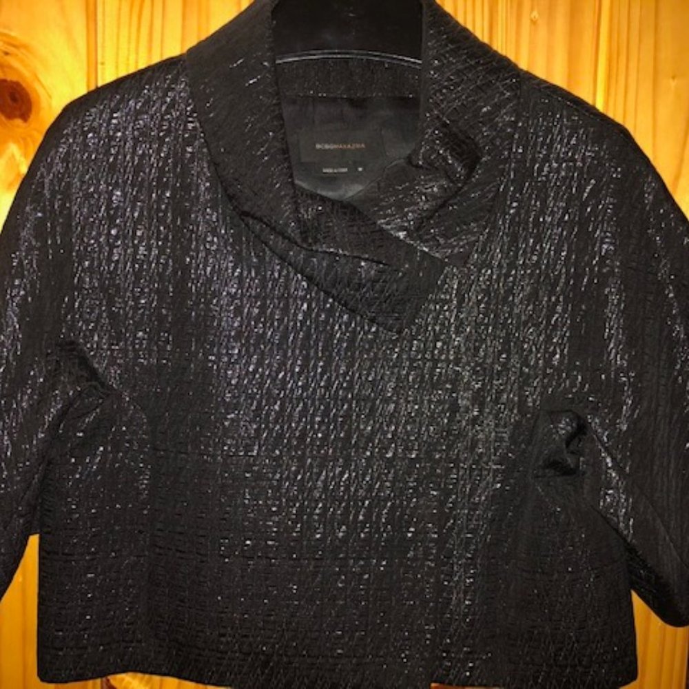 Stunning BCBGMAZAZRIA Black Bolero Jacket